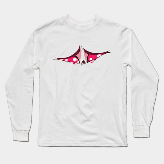 Hazbin Hotel / angel dust cute eyes Long Sleeve T-Shirt by HocheolRyu